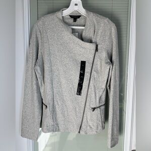 Banana Republic Gray Zip Jacket